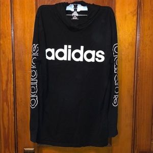 Youth long sleeved Adidas shirt